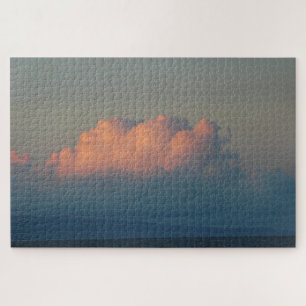 Puzzle De beaux cumulonimbus nuages au coucher du soleil