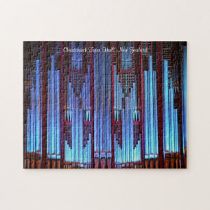 Puzzle de bleus d'organe de tuyau