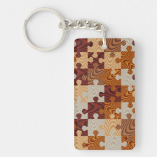 Puzzle de bois Faux