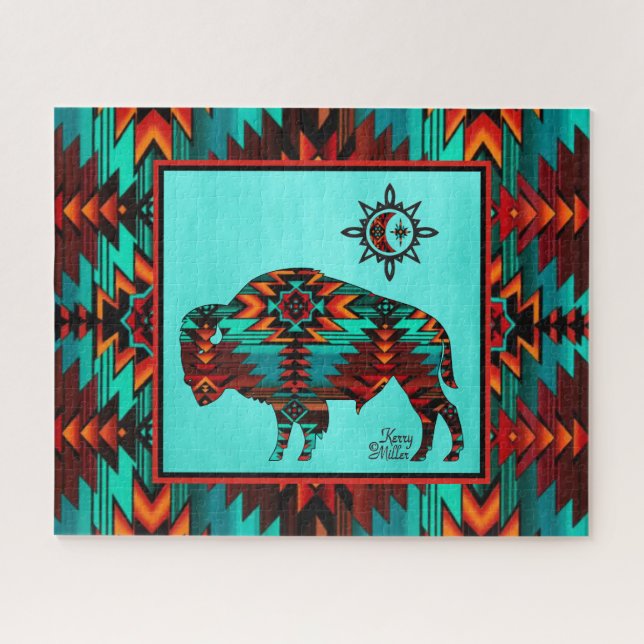Puzzle de Buffalo Sud-Ouest (Horizontal)