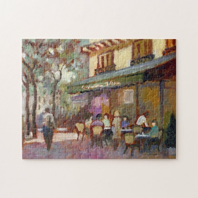 Puzzle de café de Paris (Horizontal)