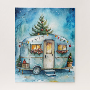 Puzzle de caravane de Noël