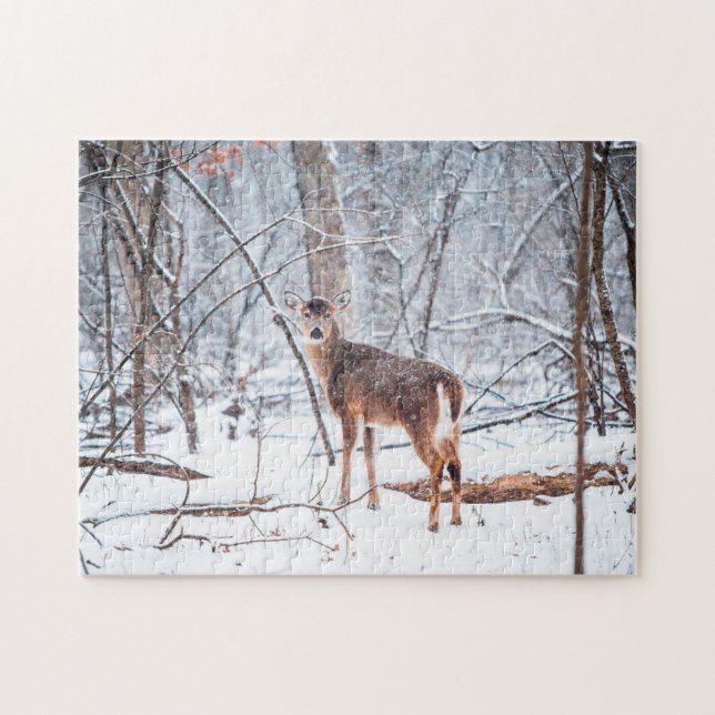 Puzzle de cerfs communs (Horizontal)