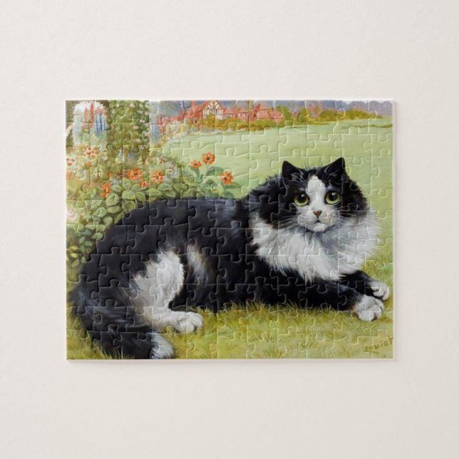 Puzzle de chat, chats de Louis Wain (Horizontal)
