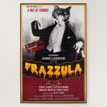 Puzzle de chat de monstre de Frazzula