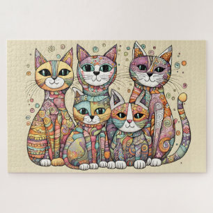 puzzle de chats apaisants