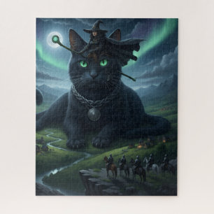 Puzzle de chats d'Halloween
