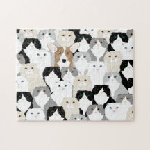 Puzzle de chats et de chiens