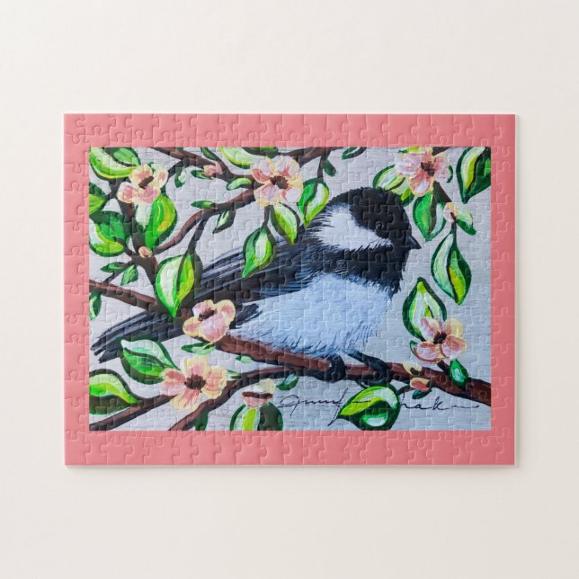 Puzzle de chickadee (Horizontal)