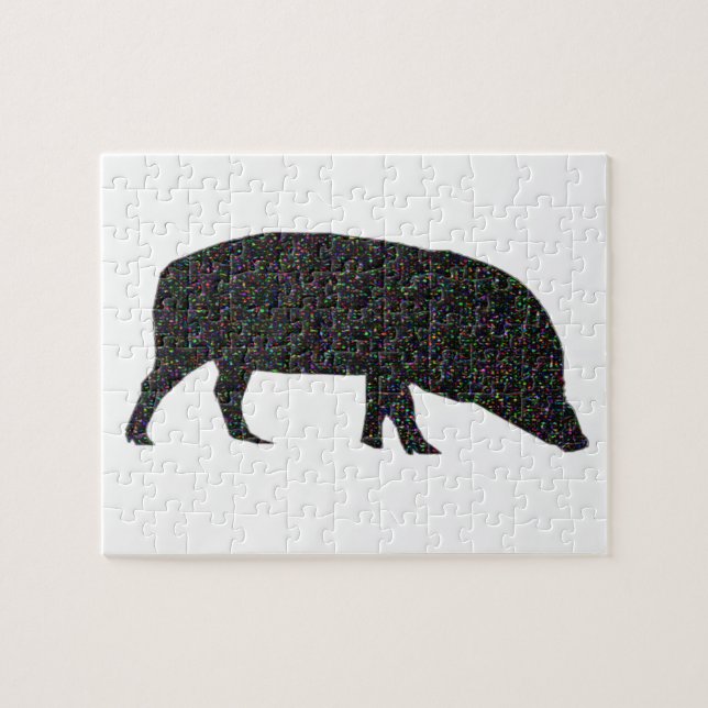 Puzzle de cochon (Horizontal)