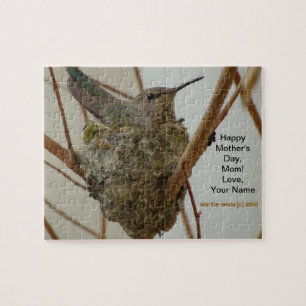 Puzzle de colibri mère par Blue Beach Song