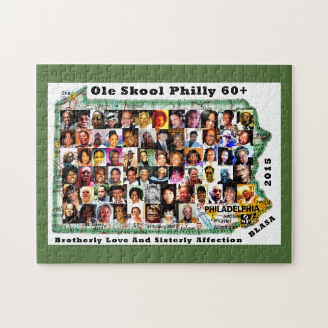 Puzzle de collage de plus de 60 ans (Horizontal)