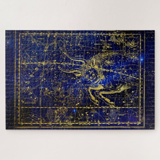 puzzle de constellation de taurus (Horizontal)
