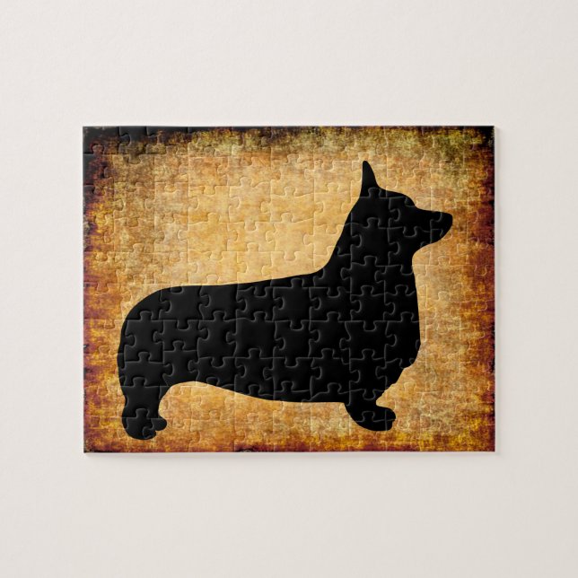 Puzzle de corgi de Gallois de Pembroke (Horizontal)