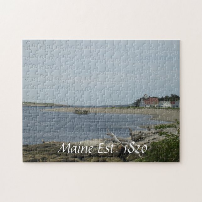 Puzzle de côte du Maine (Horizontal)