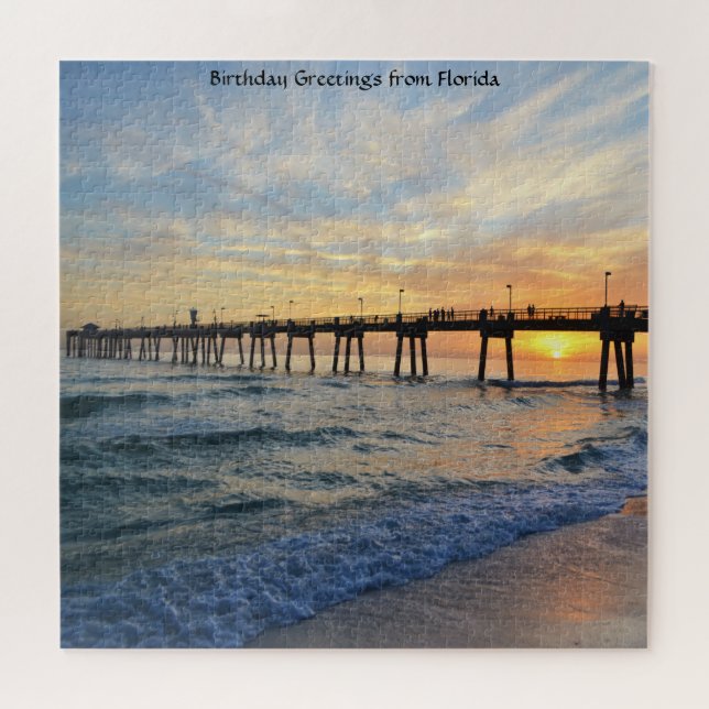 Puzzle de coucher de soleil de Floride (Horizontal)