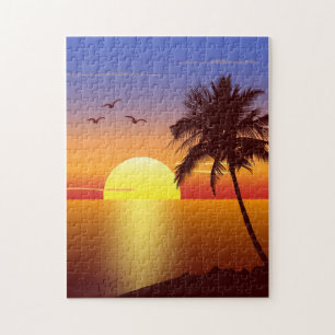 Puzzle de coucher du soleil