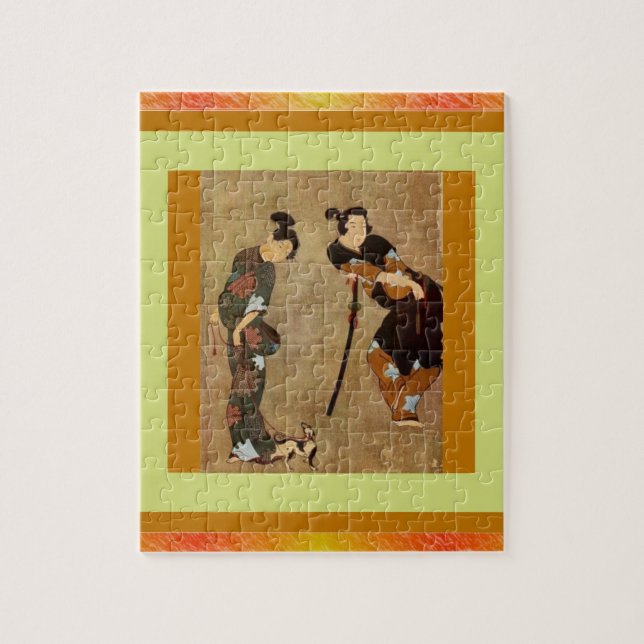 Puzzle de couple asiatique (Vertical)
