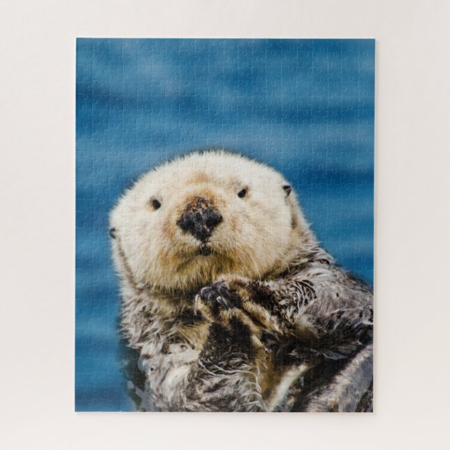 Puzzle de Cute Sea Otter (Vertical)