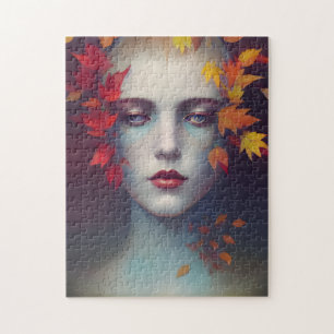 Puzzle de déesse d'automne
