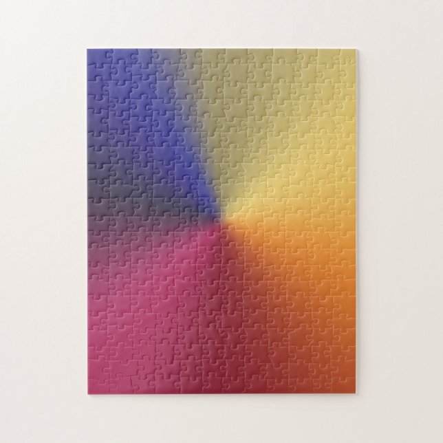 Puzzle de dégradé d'angle, 11 po x 14 po, 252 pièc (Vertical)