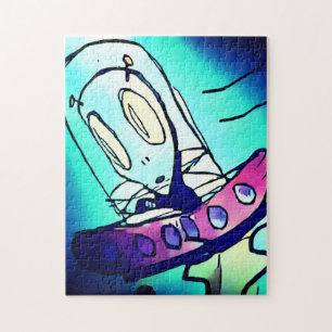 Puzzle de dessin Alien