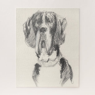 Puzzle de dessin de Dogue Allemand