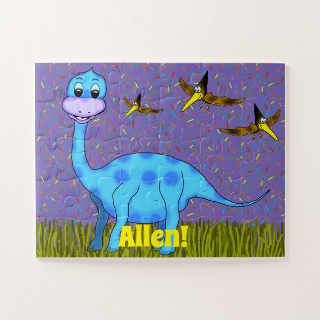 Puzzle de Dinosaur (Horizontal)
