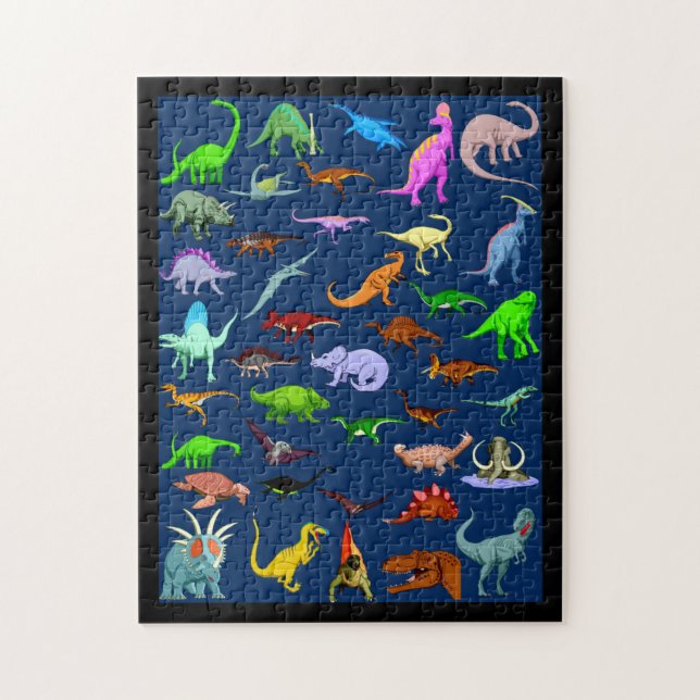 puzzle de dinosaure (Vertical)