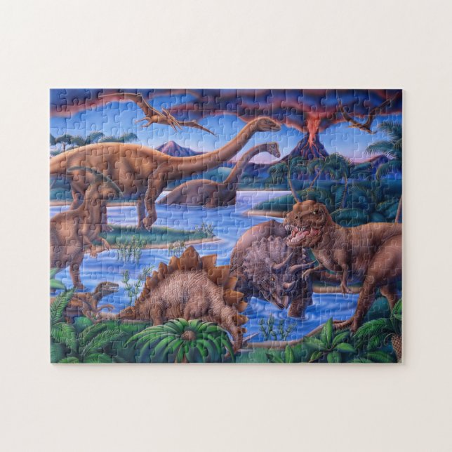 Puzzle de dinosaures (Horizontal)