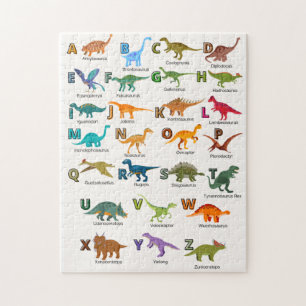 Puzzle de dinosaures ABC