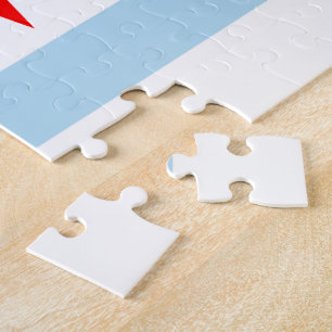 Puzzle de drapeau de Chicago