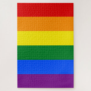 Puzzle de drapeau de la Fierté arc-en-ciel