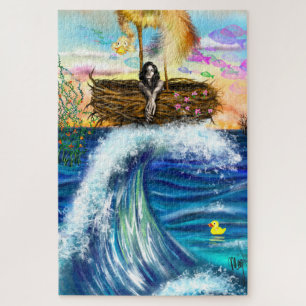 Puzzle de fantaisie amusant