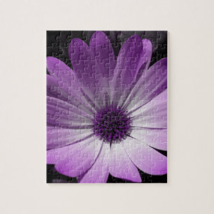 Puzzle de fleur pourpre