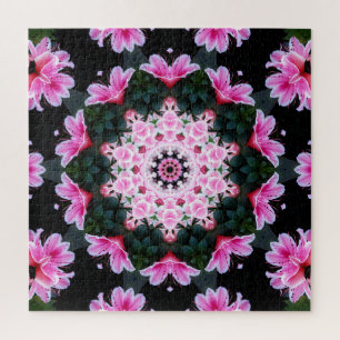 Puzzle de fleurs Mandala Jigsaw