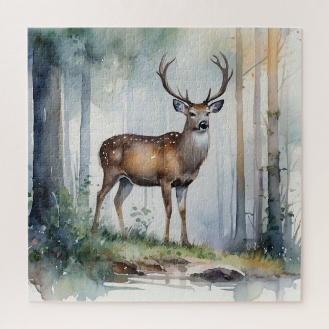 Puzzle de Forest Deer (Vertical)