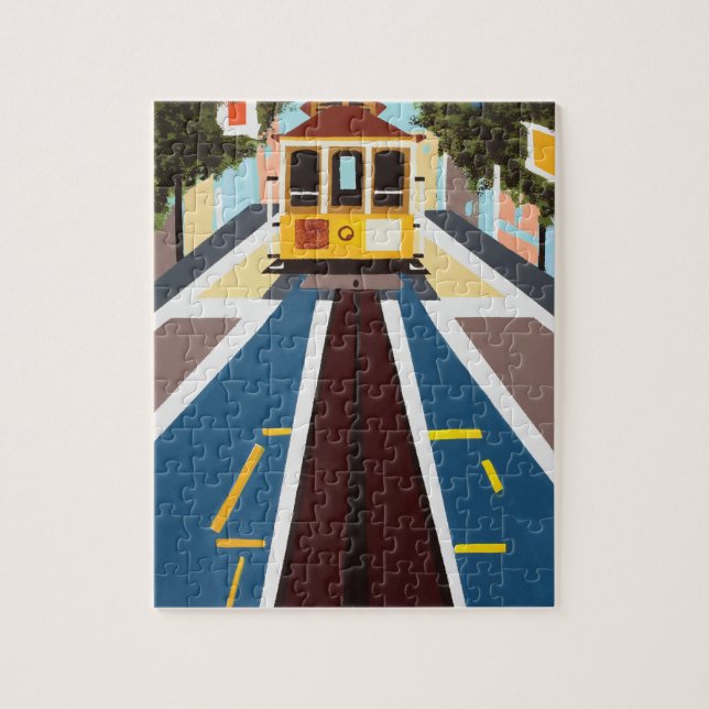 Puzzle de funiculaire de San Francisco (Vertical)