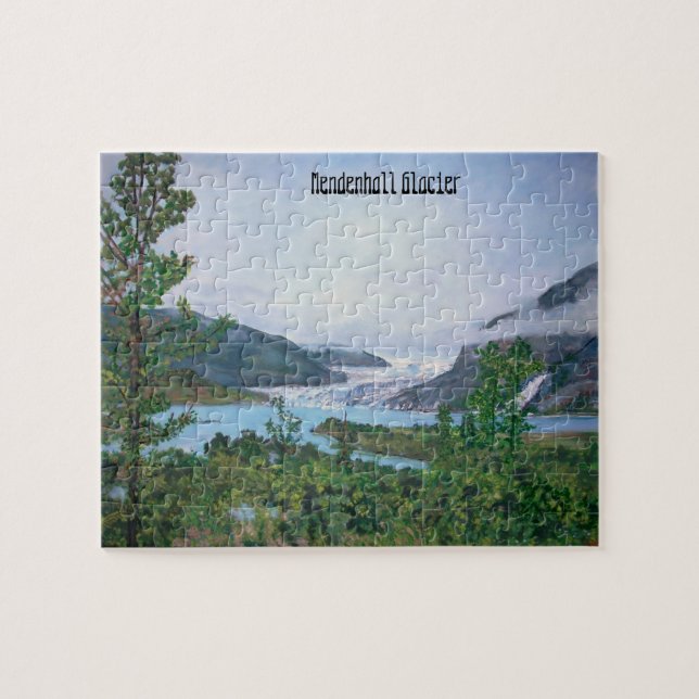 Puzzle de glacier de Mendenhall (Horizontal)
