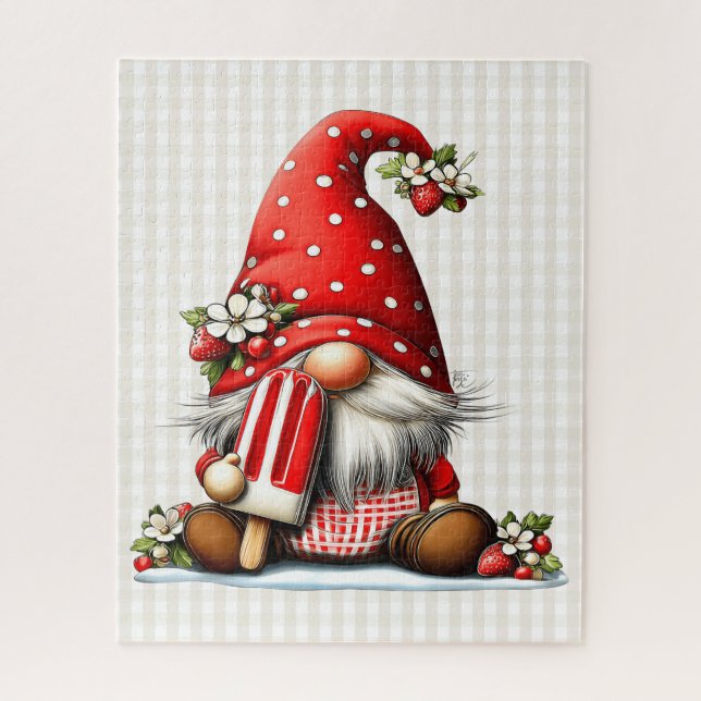 Puzzle de gnome d'été (Vertical)