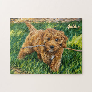 Puzzle de Golden Doodle joueur