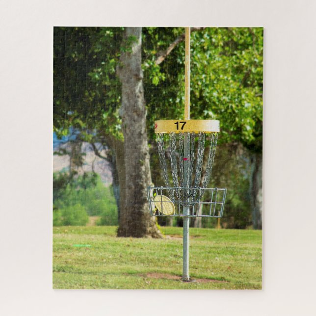 Puzzle de golf sur disque (Vertical)