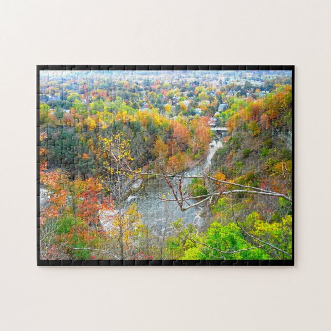 Puzzle de GORGE d'ITHACA CASCADILA (Horizontal)