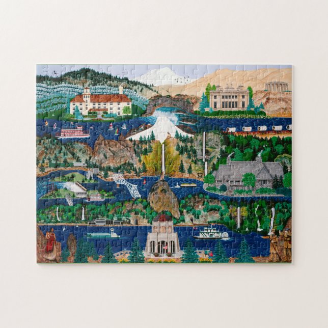 Puzzle de gorge du fleuve Columbia (Horizontal)