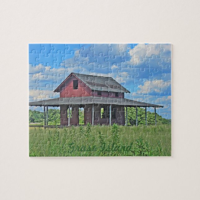 Puzzle de Grass Island (Horizontal)