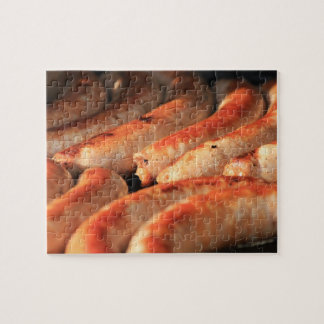 Puzzle de grésillement de saucisse