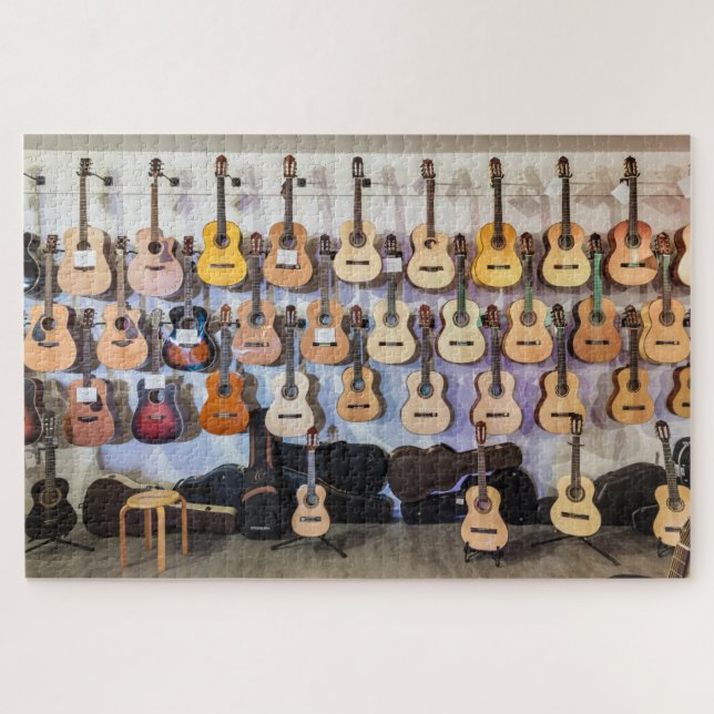 puzzle de guitares acoustiques (Horizontal)