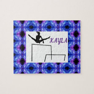 Puzzle de gymnastique pour les filles personnalis