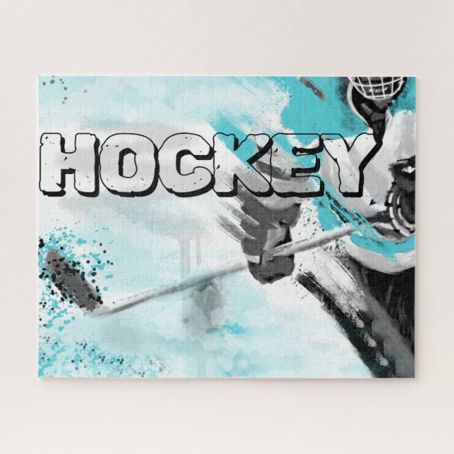 Puzzle de hockey (Horizontal)