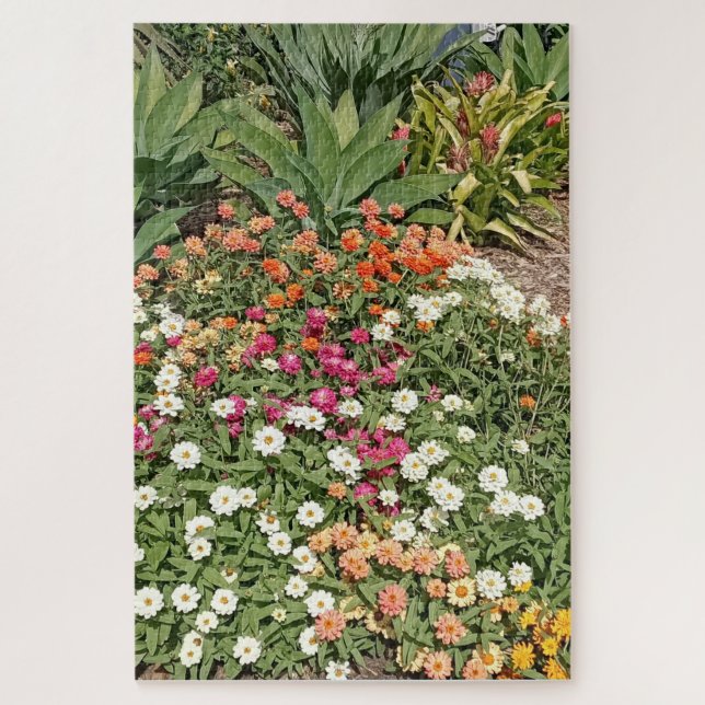 Puzzle de jardin de fleurs (Vertical)